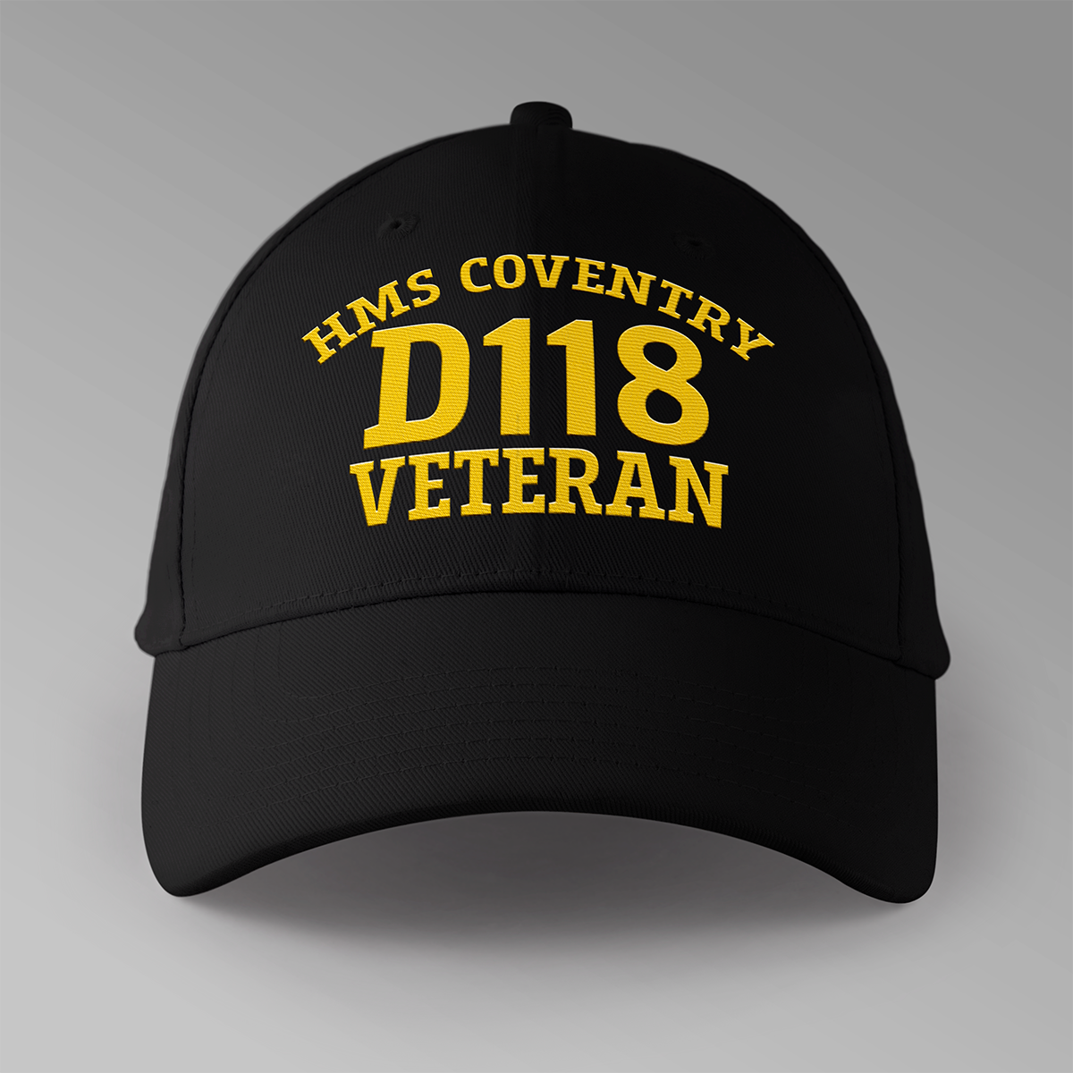 HMS Coventry D108 Veteran - Embroidered Personalised Baseball Cap