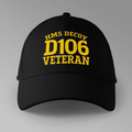 HMS Decoy D106 Veteran - Embroidered Personalised Baseball Cap
