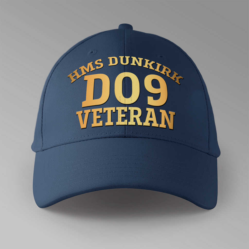 HMS Dunkirk D09 - Personalised Baseball Cap