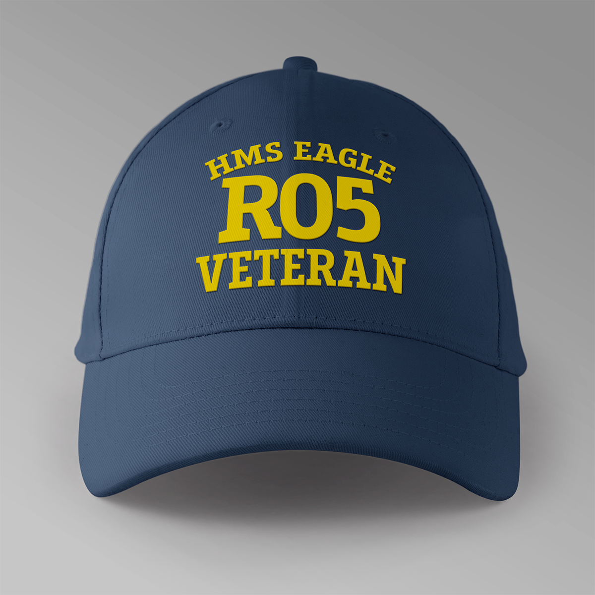 HMS Eagle R05 Veteran - Embroidered Personalised Baseball Cap