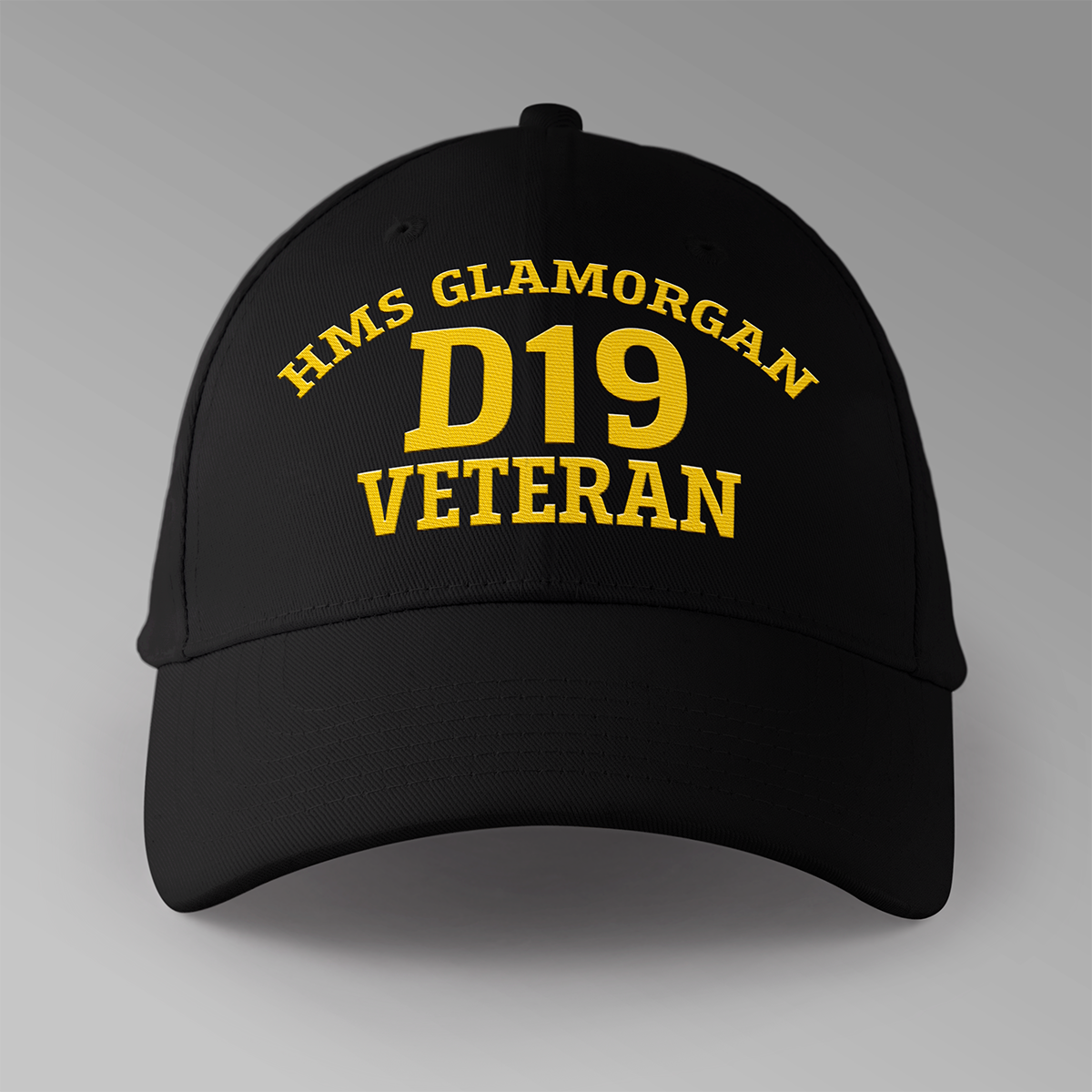 HMS Glamorgan D19 Veteran - Embroidered Personalised Baseball Cap