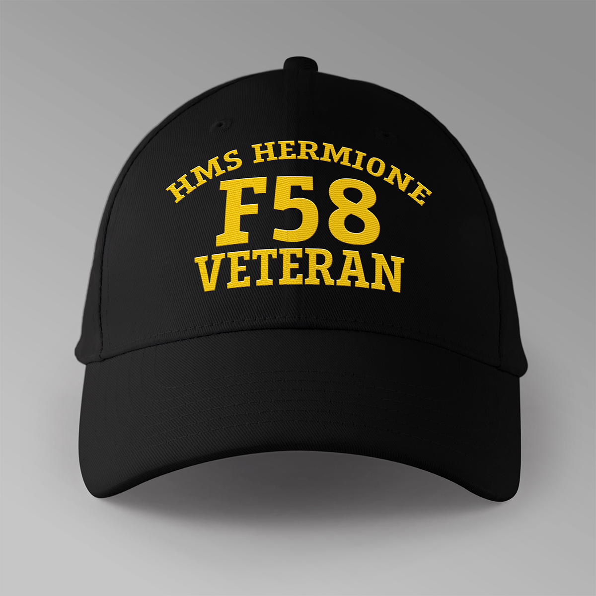 HMS Hermione F58 Veteran - Embroidered Personalised Baseball Cap