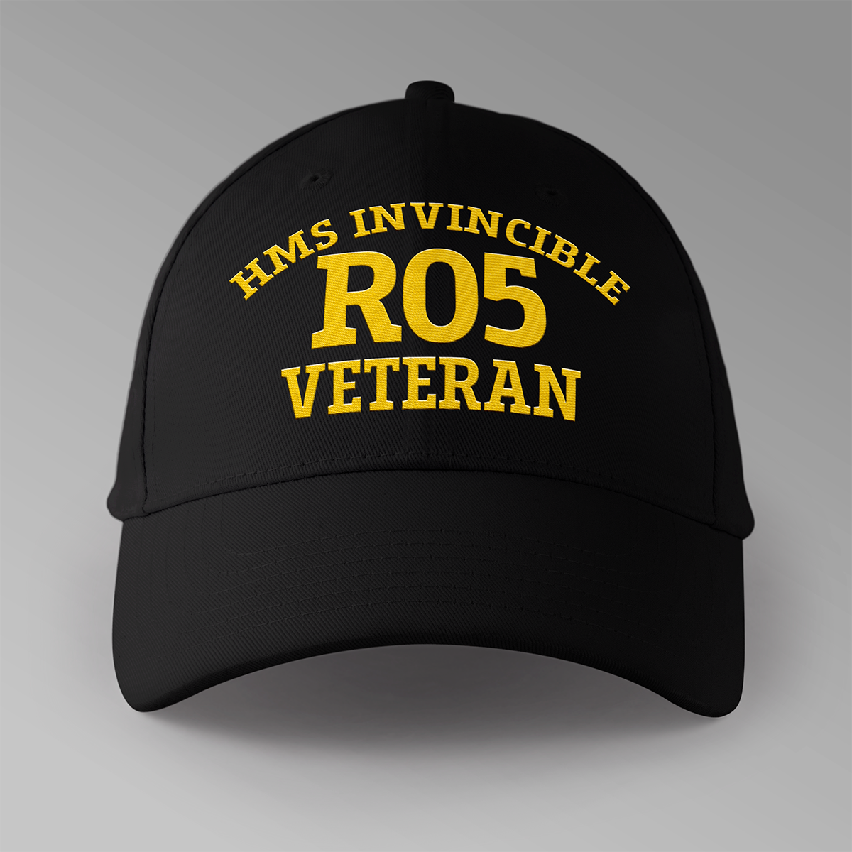 HMS Invincible R05 Veteran - Embroidered Personalised Baseball Cap