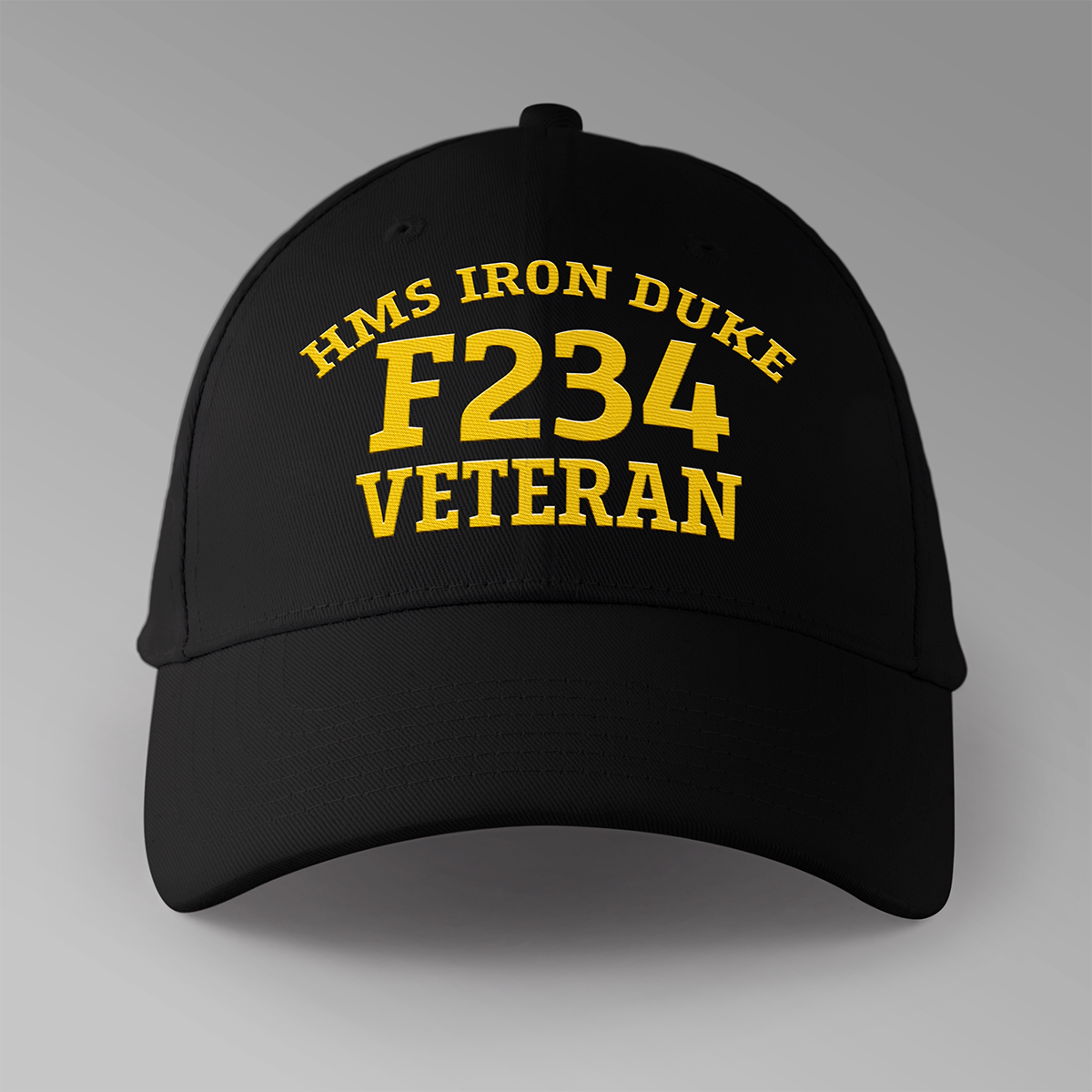 HMS Iron Duke F234 Veteran - Embroidered Personalised Baseball Cap