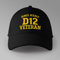 HMS Kent D12 Veteran - Embroidered Personalised Baseball Cap