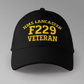 HMS Lancaster F229 Veteran - Embroidered Personalised Baseball Cap