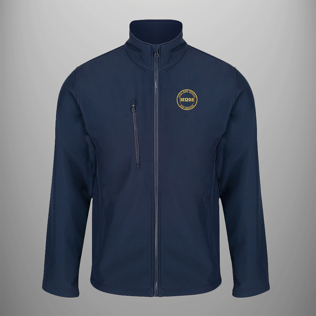 HMS Lewiston M1208 Pennant Number Soft-Shell Jacket
