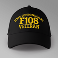 HMS Londonderry F108 Veteran - Embroidered Personalised Baseball Cap