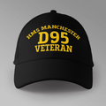 HMS Manchester D95 Veteran - Embroidered Personalised Baseball Cap