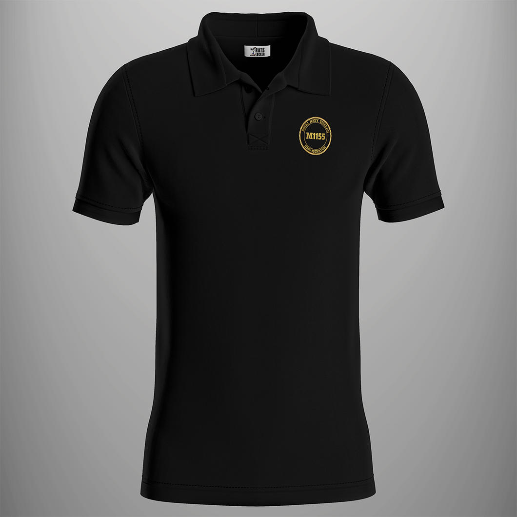 HMS Monkton M1155 Pennant Number Polo Shirt