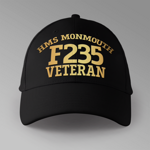 HMS Monmouth F235 Veteran - Personalised Baseball Cap