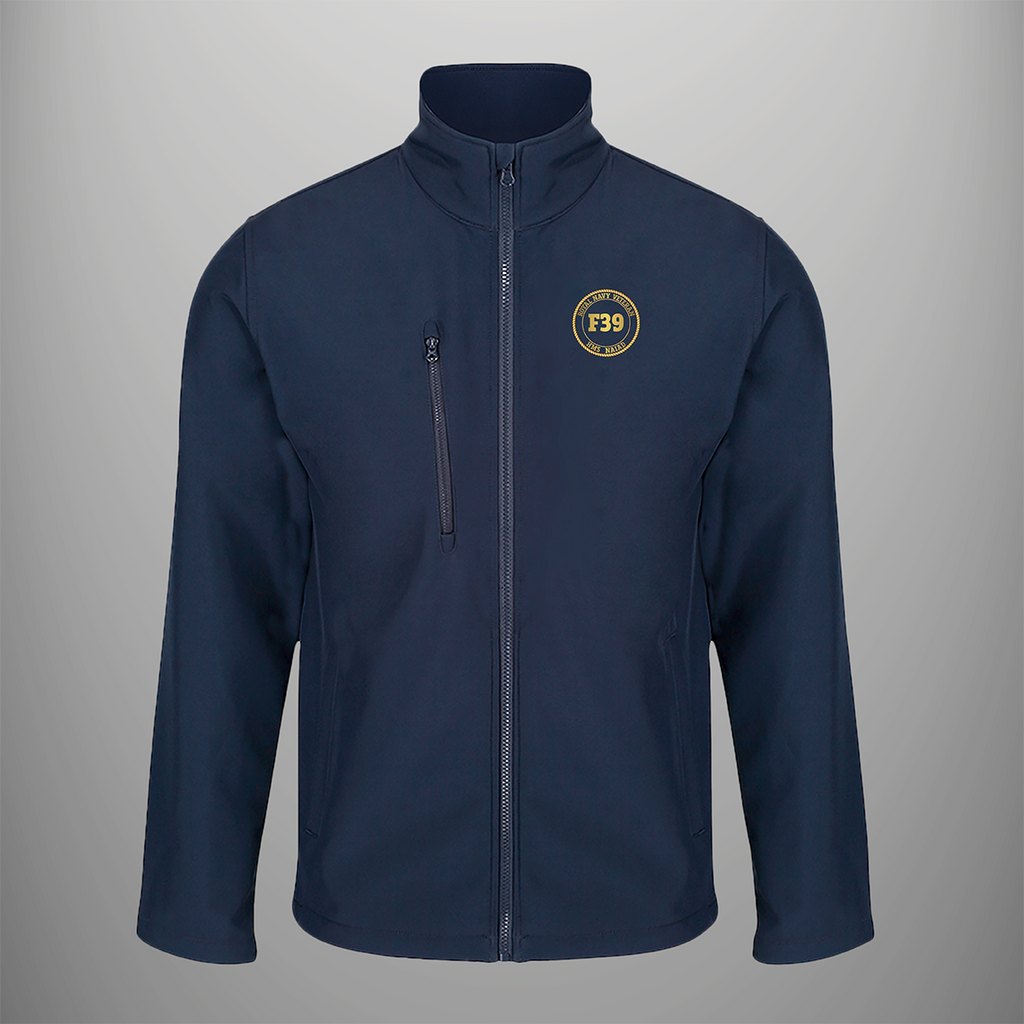 HMS Naiad F39 Pennant Number Soft-Shell Jacket