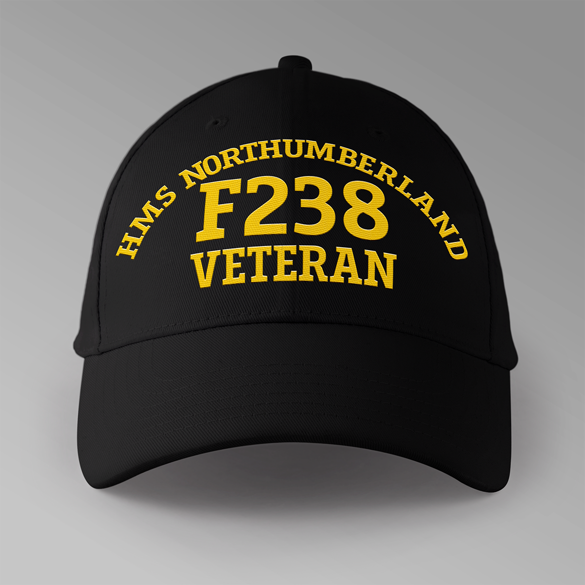 HMS Northumberland F238 Veteran - Embroidered Personalised Baseball Cap (Copy)