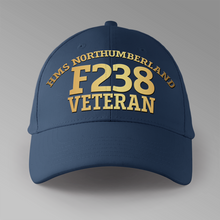 Load image into Gallery viewer, HMS Northumberland  F238 Veteran - Personalised Baseball Cap
