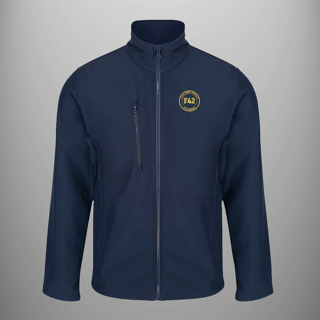 HMS Phoebe F42 Pennant Number Soft-Shell Jacket