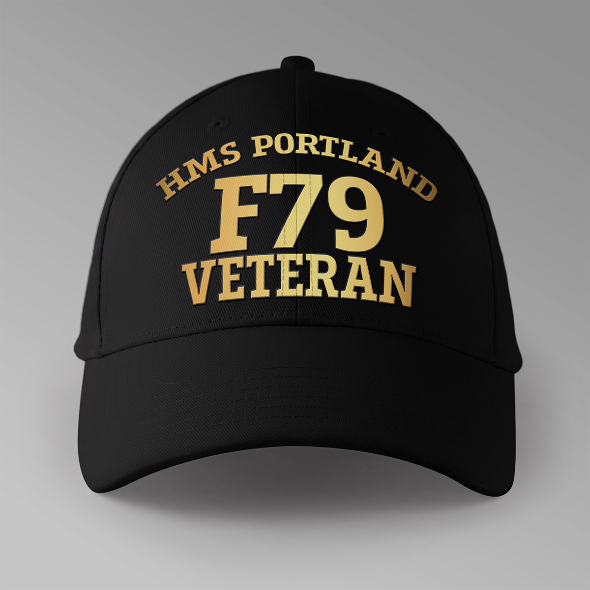 HMS Portland F79 Veteran - Personalised Baseball Cap