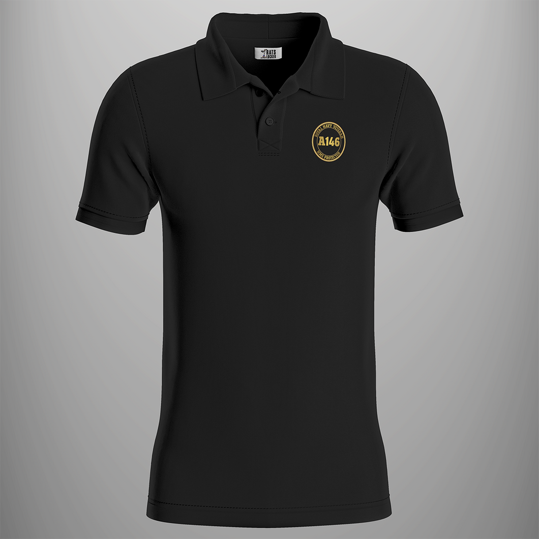 HMS Protector A146 Pennant Number Polo Shirt