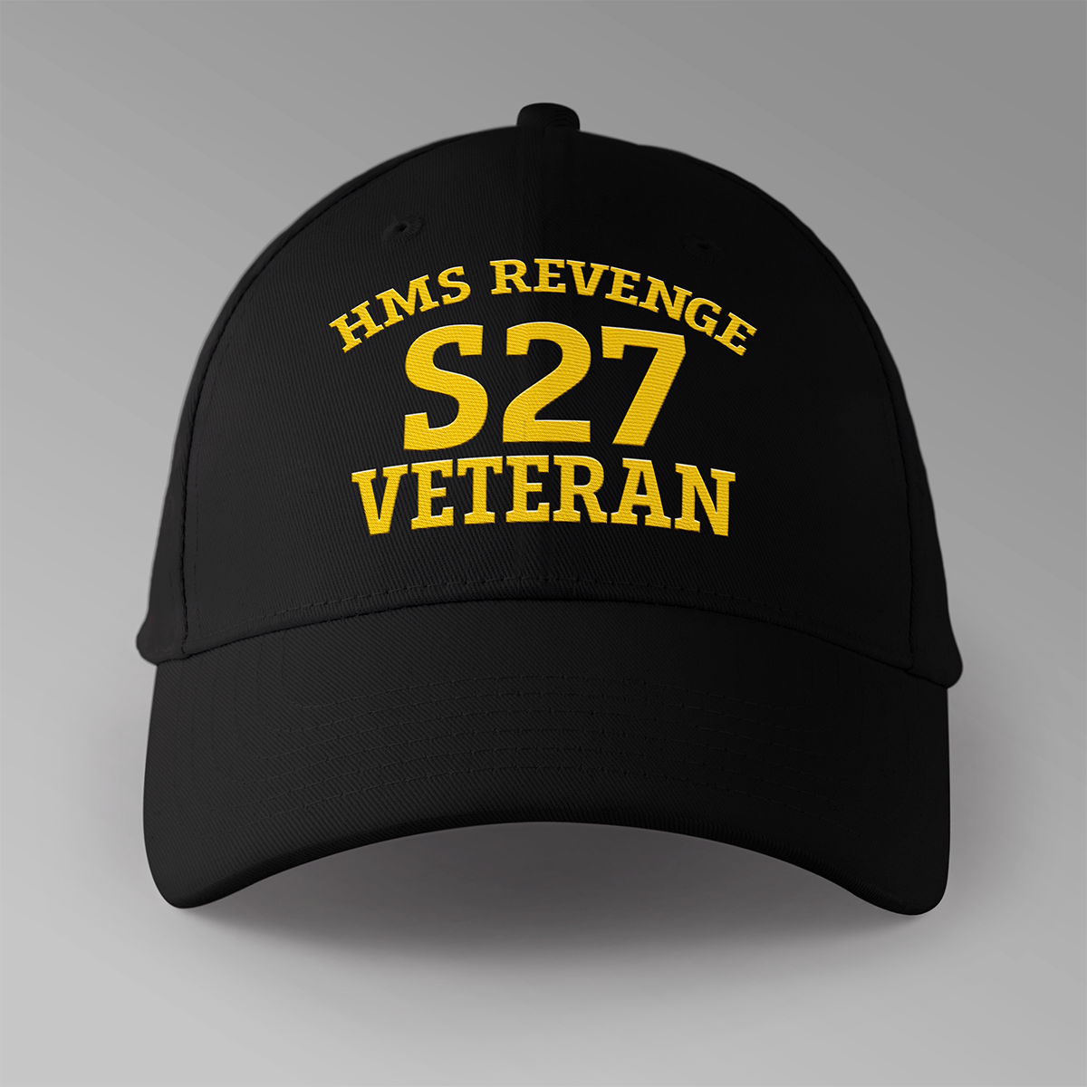 HMS Revenge S27 Veteran - Embroidered Personalised Baseball Cap