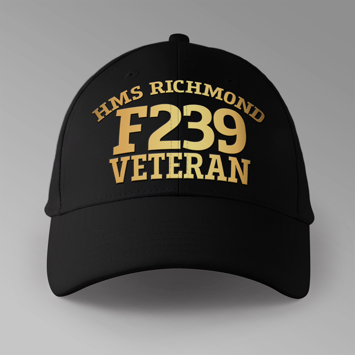 HMS Richmond F239 Veteran - Personalised Baseball Cap