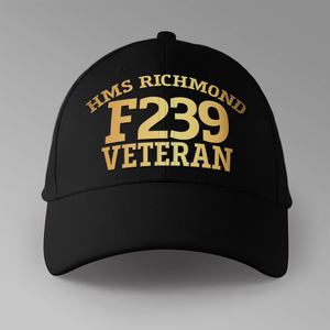 HMS Richmond F239 Veteran - Personalised Baseball Cap
