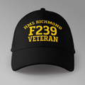 HMS Richmond F239  Veteran - Embroidered Personalised Baseball Cap