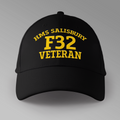 HMS Salisbury F32 Veteran - Embroidered Personalised Baseball Cap