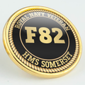 HMS Somerset F82 Pennant Number Pin/Lapel Badge