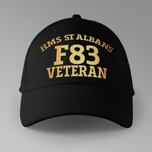 HMS St Albans F83 Veteran - Personalised Baseball Cap