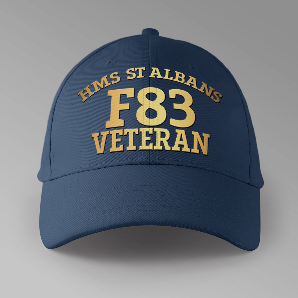 HMS St Albans F83 Veteran - Personalised Baseball Cap