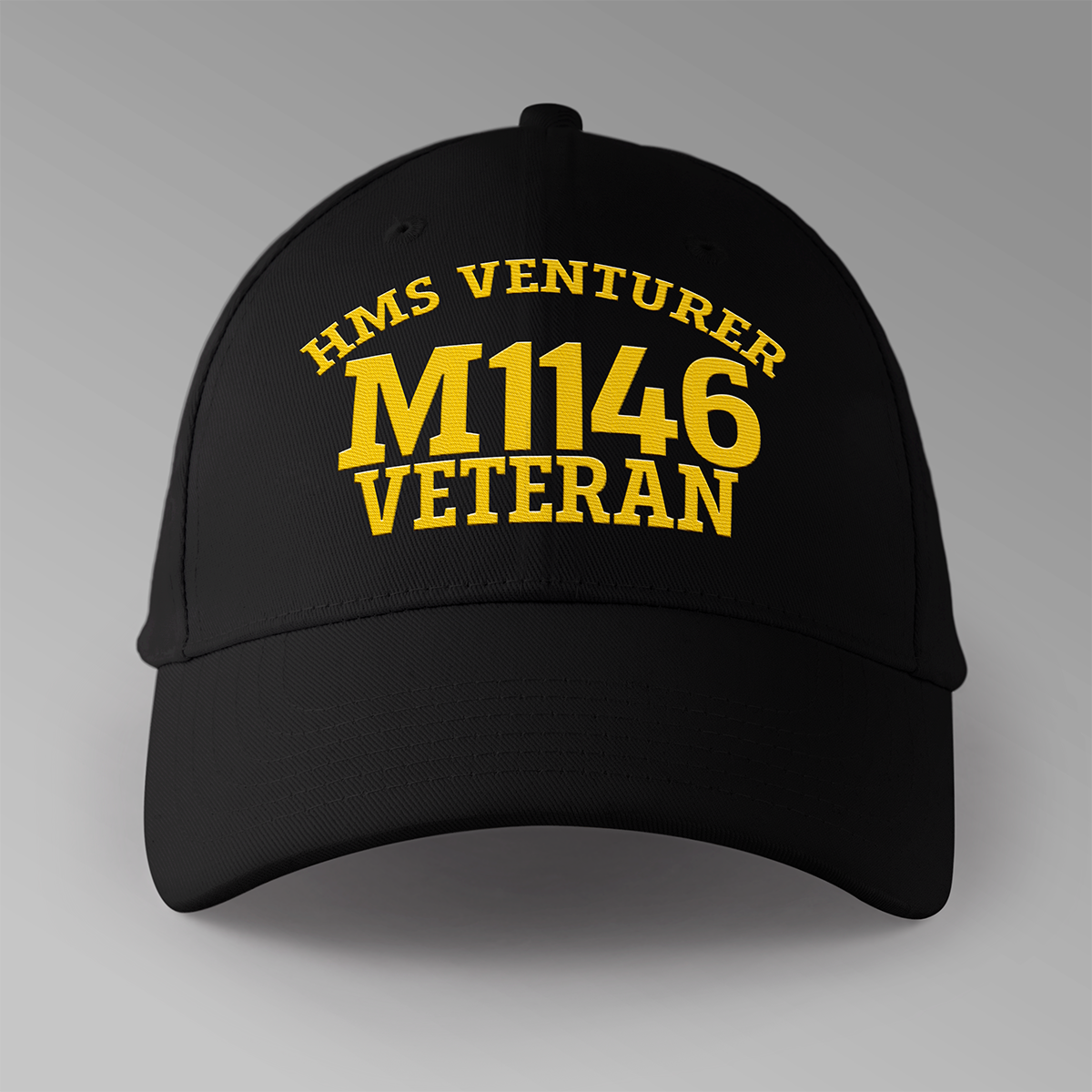 HMS Venturer M1146 Veteran - Embroidered Personalised Baseball Cap