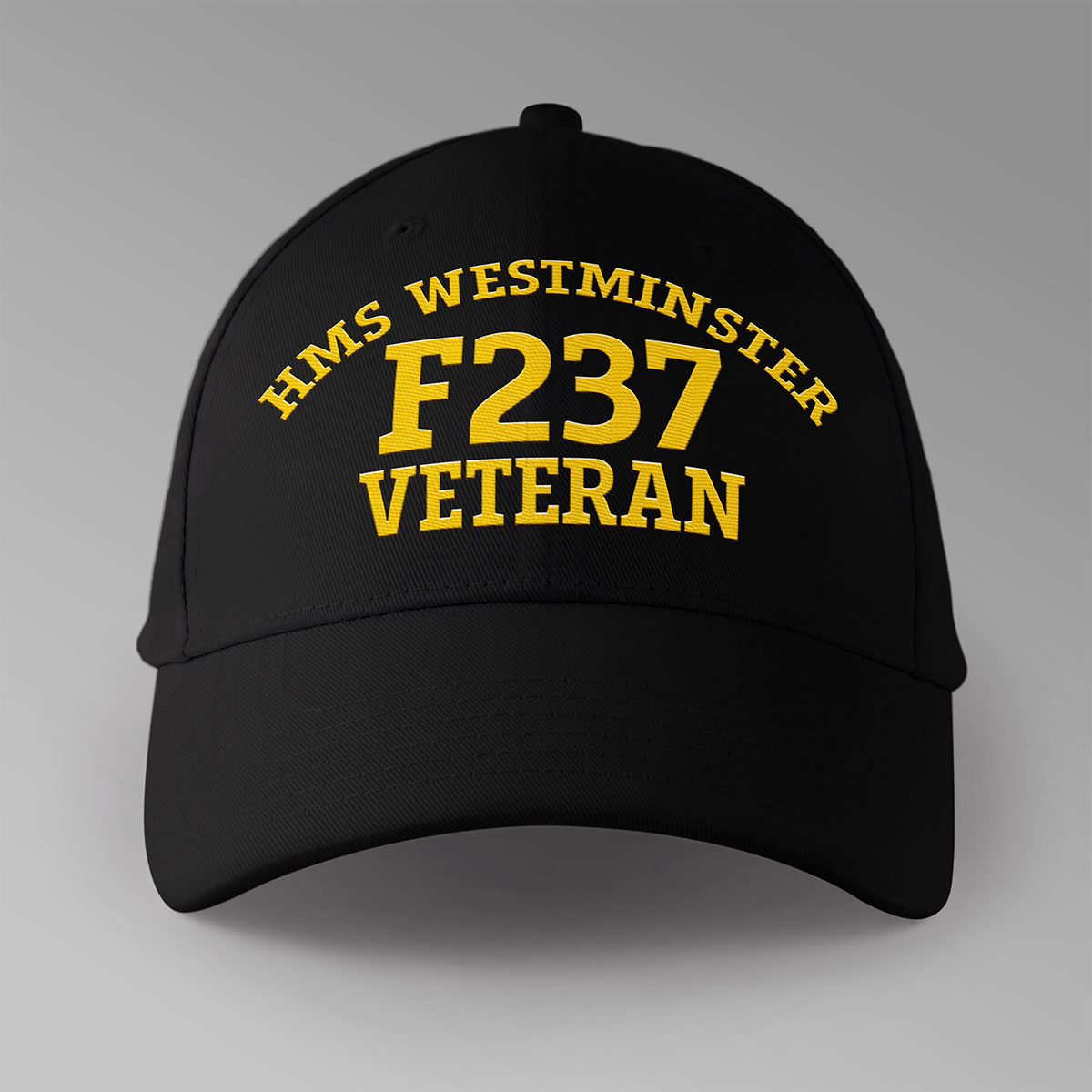 HMS Westminster F237 Veteran - Embroidered Personalised Baseball Cap