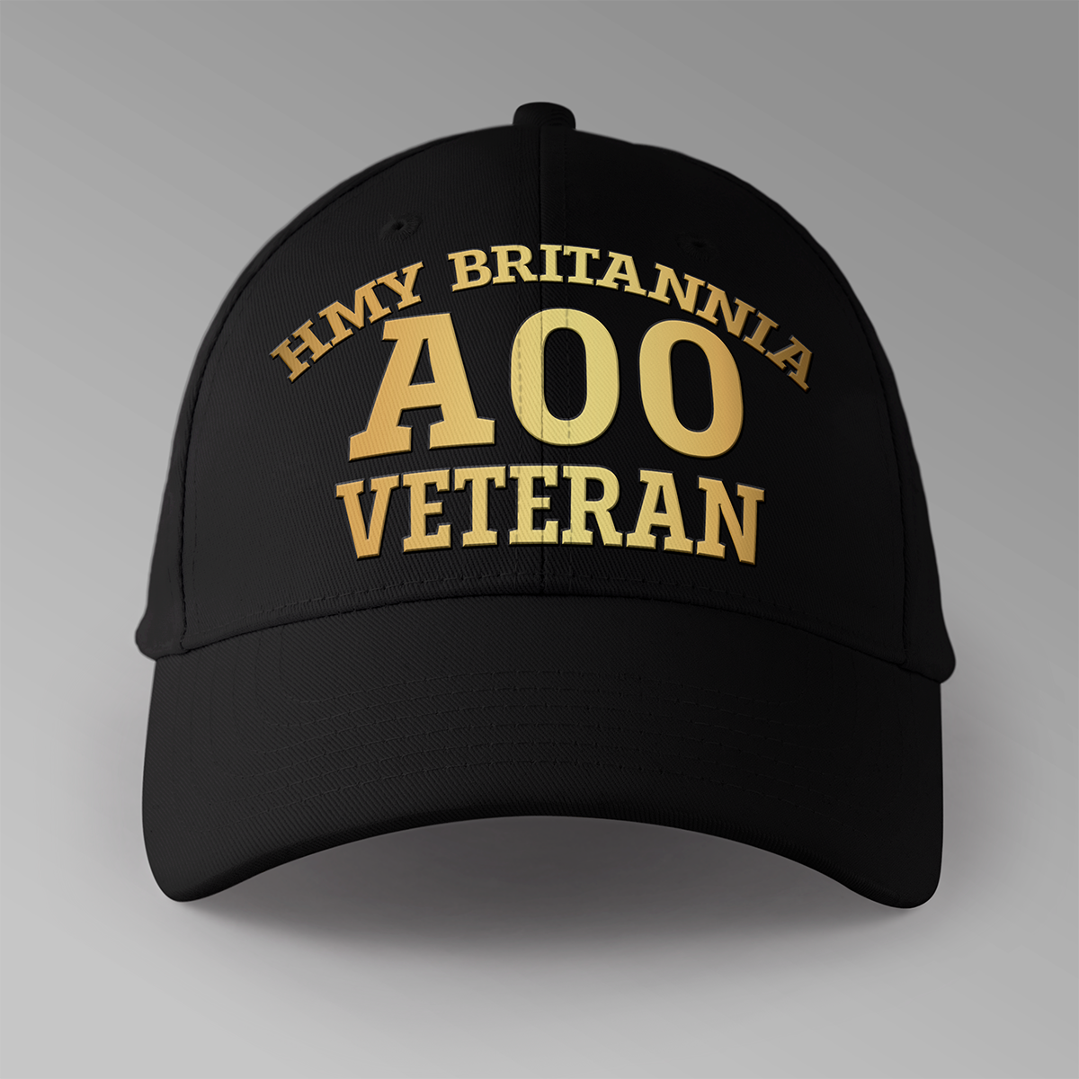HMY Britannia A00 Veteran - Personalised Baseball Cap