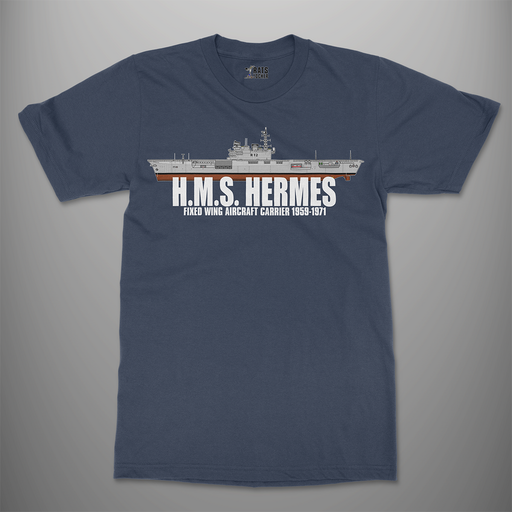 HMS Hermes (R12) Fixed Wing T-Shirt