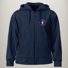 Load image into Gallery viewer, HMS Hermes Veteran Zipped Hoodie
