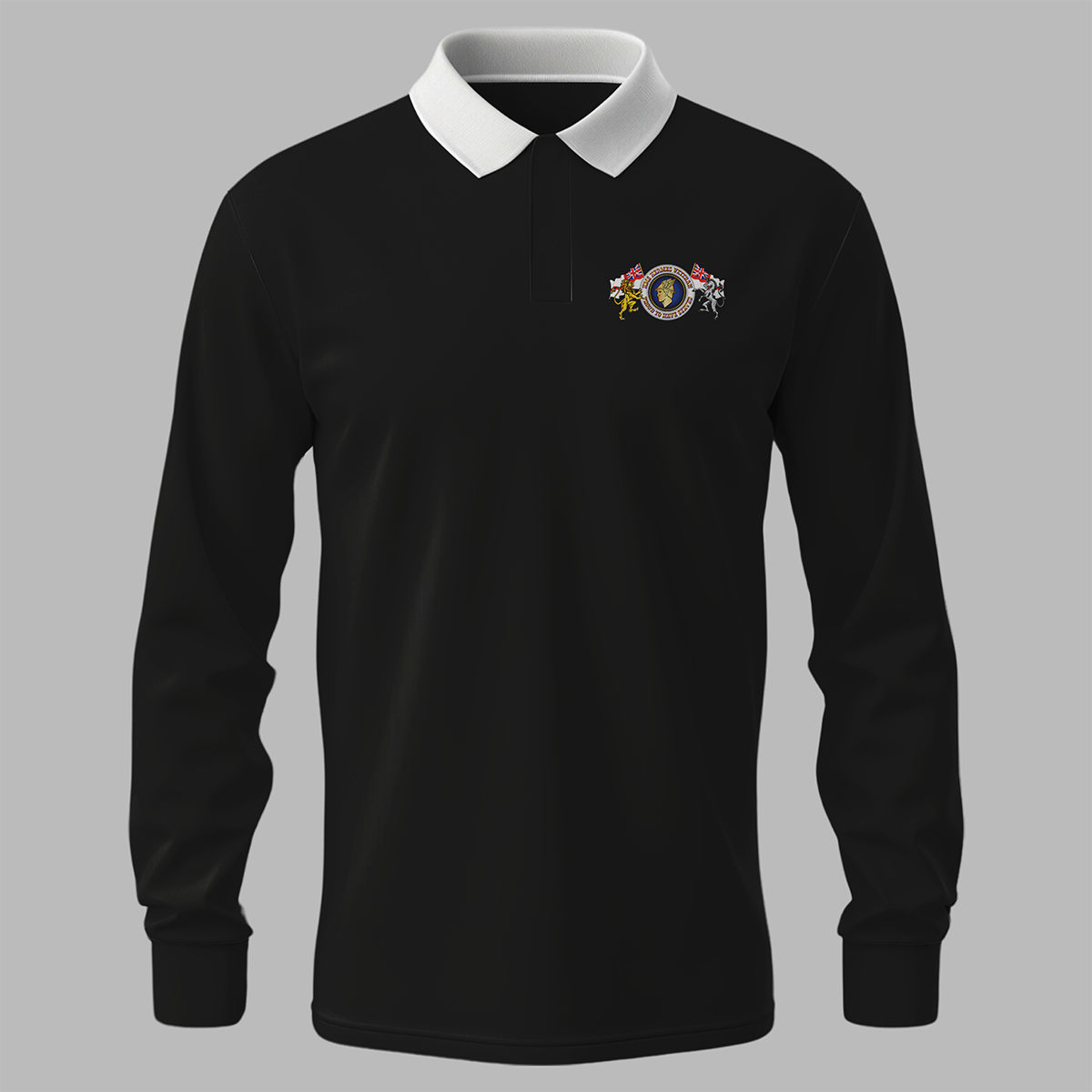HMS Hermes Veteran 'Proud to have Served' Rugby Shirt