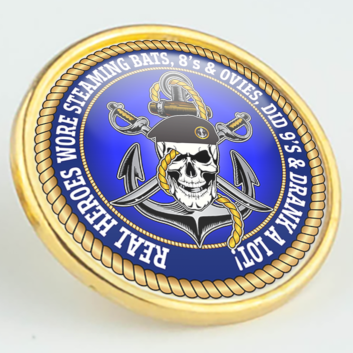 Real Heroes Pin/Lapel Badge