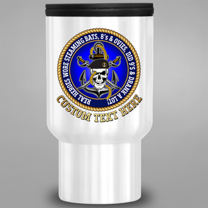 Real Heroes... - Personalised Travel Mug