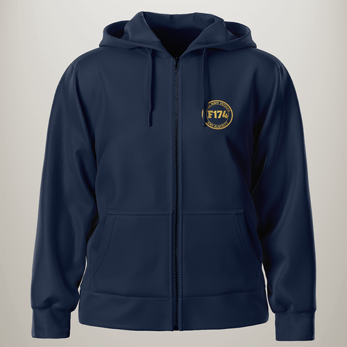 HMS Alacrity F174 Zipped Hoodie