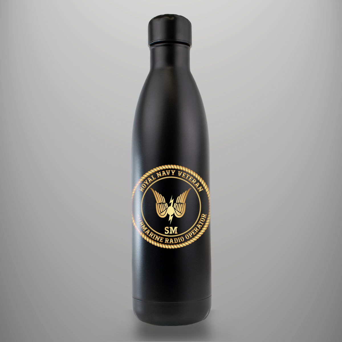 Royal Navy Veteran Submarine Radio Operator Insulated Drinks Bottle