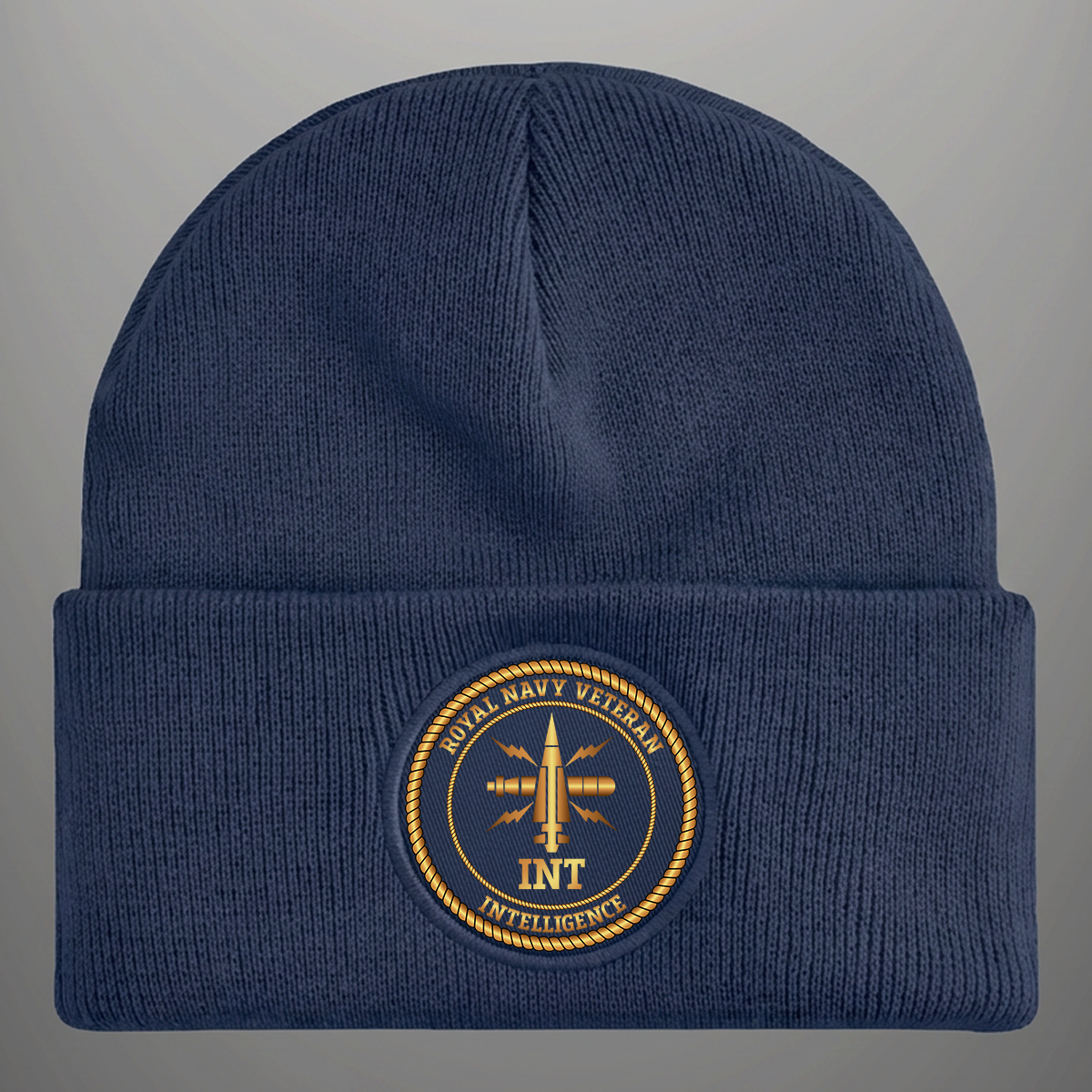 Royal Navy Veteran 'Intelligence' - Beanie Hat