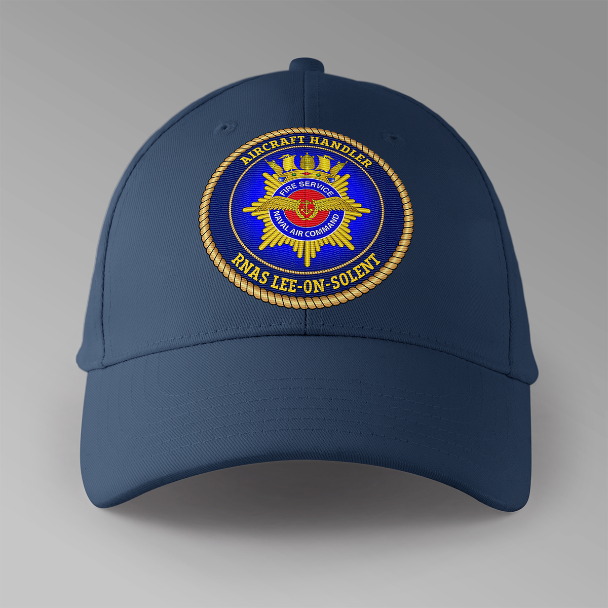 Aircraft Handler 'Naval Air Command Fire Service - Fire Stations' - Personalised Baseball Cap