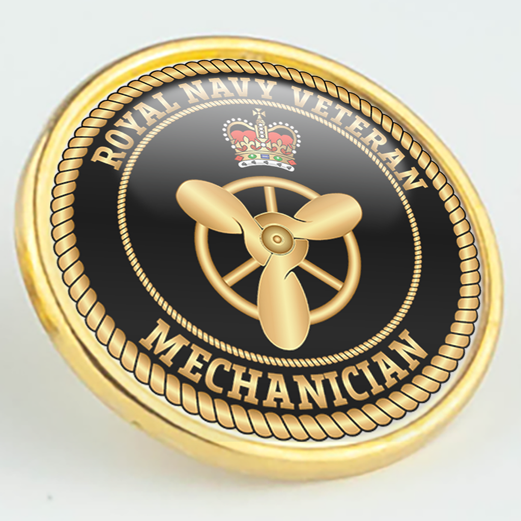 Royal Navy Veteran 'Mechanician'