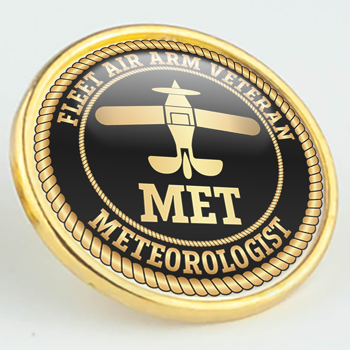 Fleet Air Arm Veteran 'Meteorologist' Pin/Lapel Badge