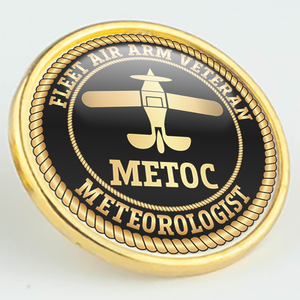 Fleet Air Arm Veteran 'METOC' Pin/Lapel Badge
