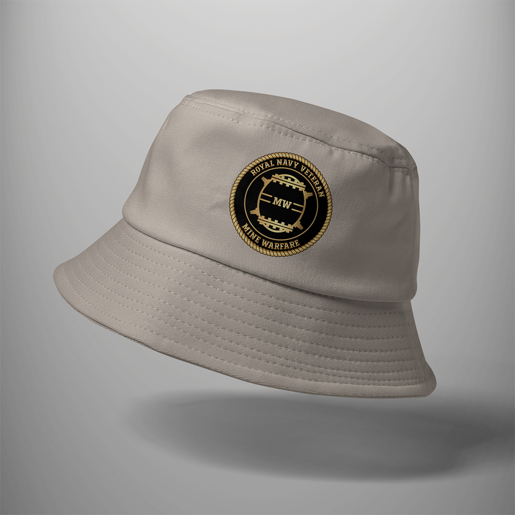 Royal Navy Veteran 'Mine Warfare' Bucket Hat