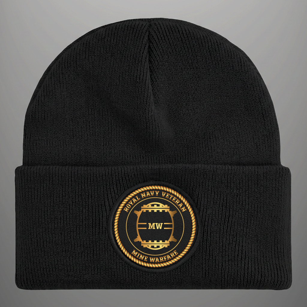 Royal Navy Veteran 'Mine Warfare' - Beanie Hat