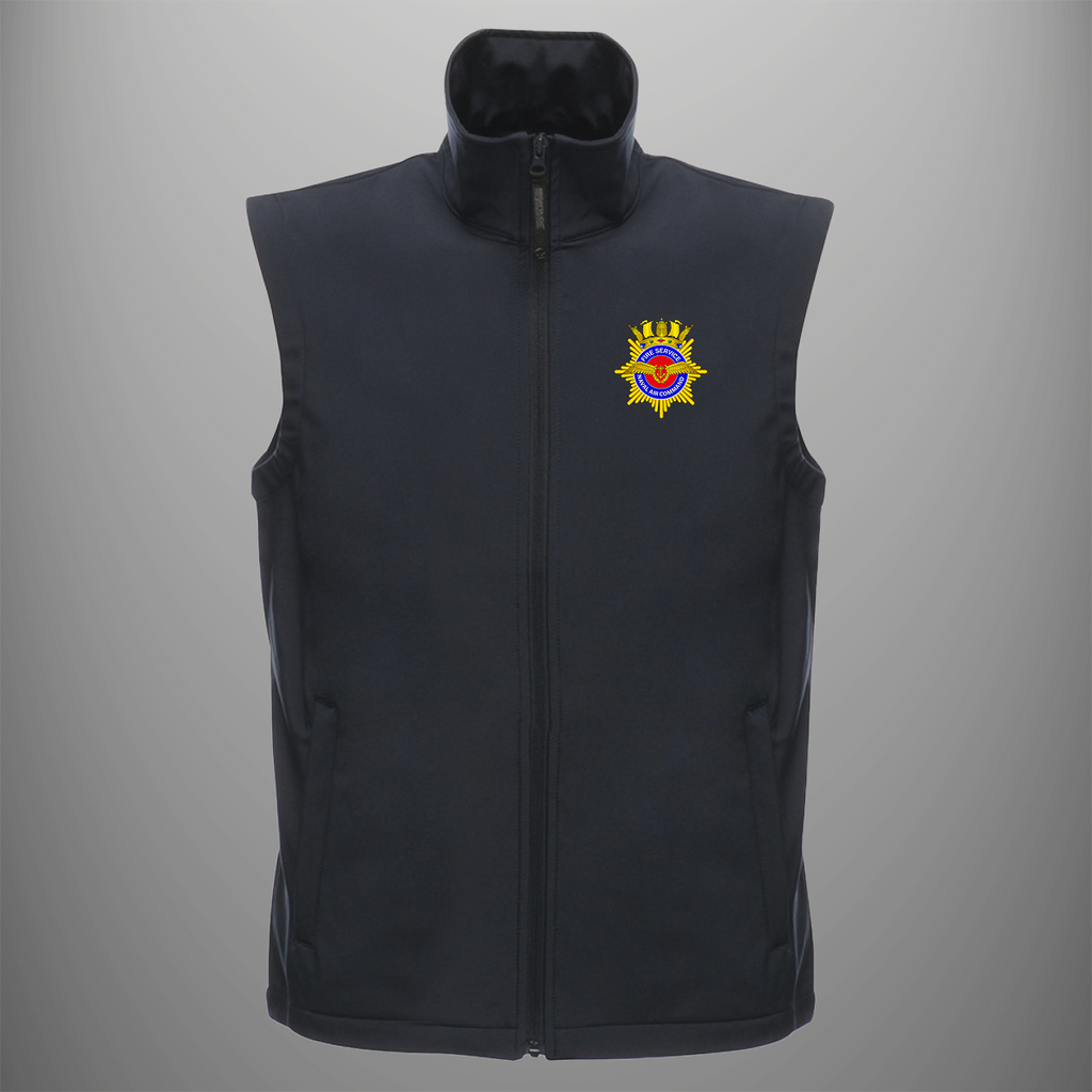 Aircraft Handler 'Naval Air Command Fire Service' Badge Soft Shell Bodywarmer