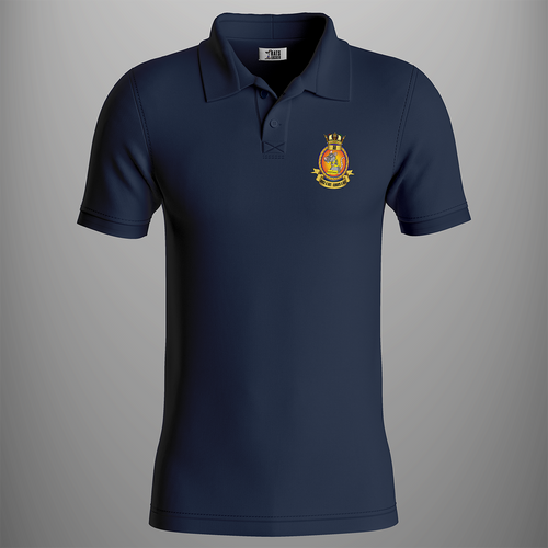 Aircraft Handler 'Once A Rat' Embroidered Polo Shirt
