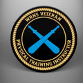 WRNS Veteran 'Physical Training Instructor' design on a glass coaster set