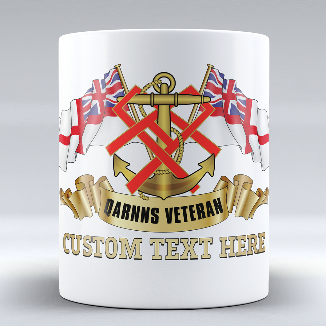 QARNNS Veteran Personalised Mug -15oz